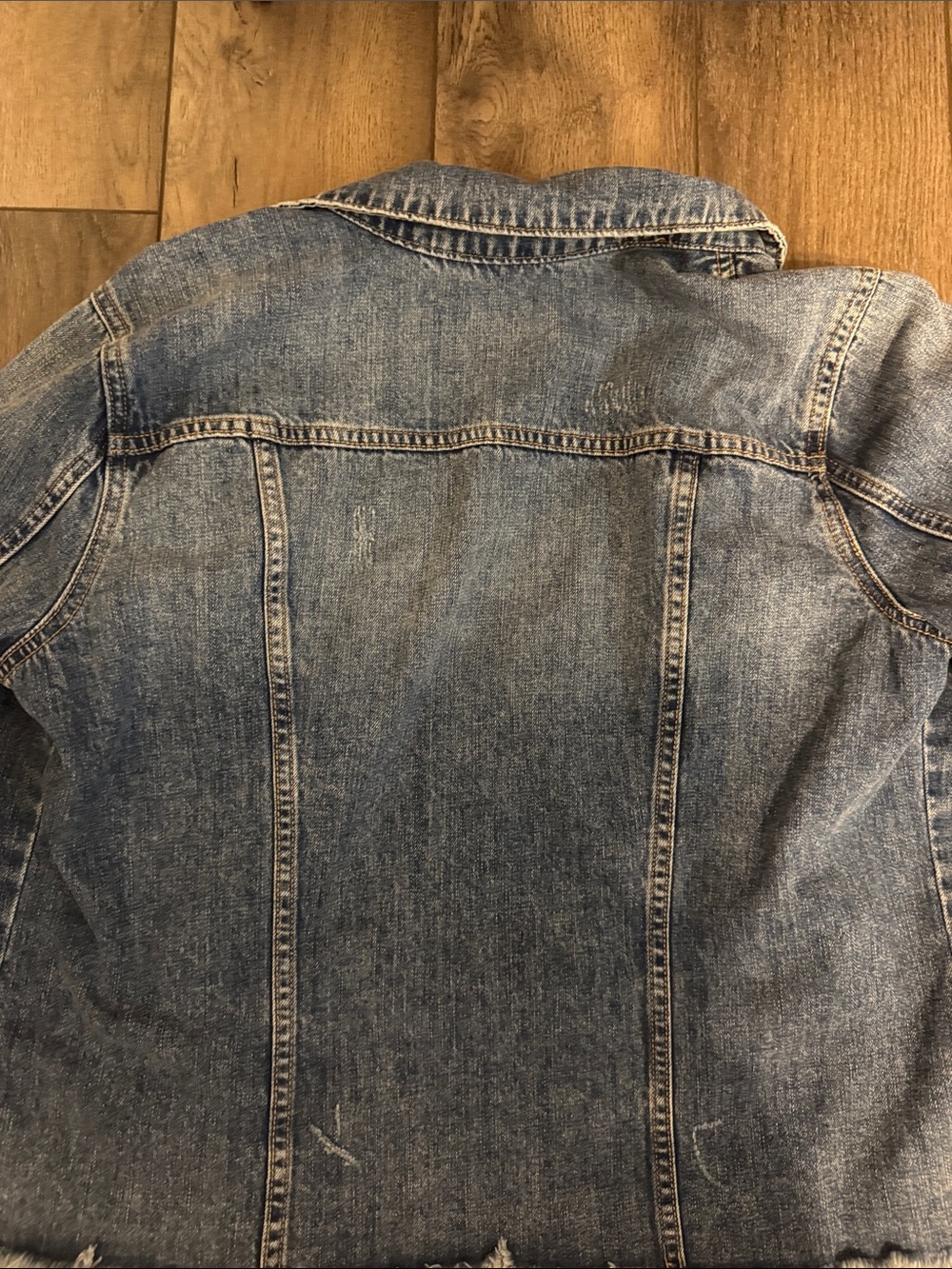 Kut from the Kloth Blue Denim Jacket large KUT - Picture 4 of 4